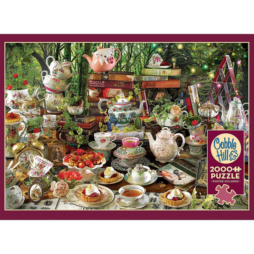 Cobble Hill - Mad Hatter's Tea Party (2000-Piece Puzzle)