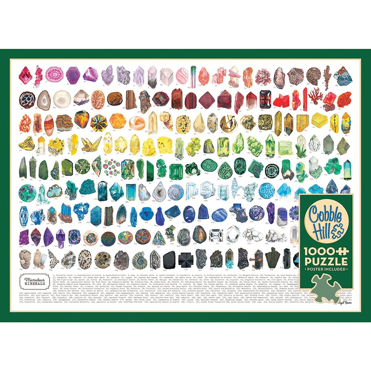 Cobble Hill - Marvelous Minerals (1000-Piece Puzzle)