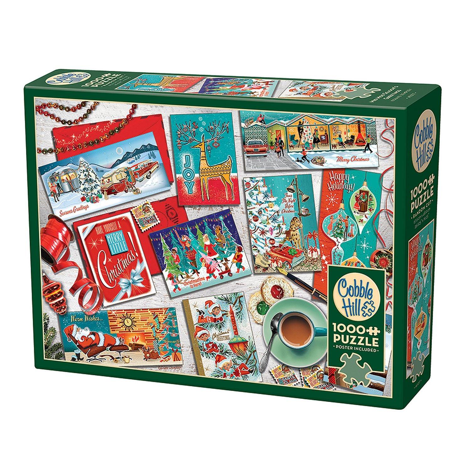 Cobble Hill - Mid Mod Season's Greetings (1000-Piece Puzzle)