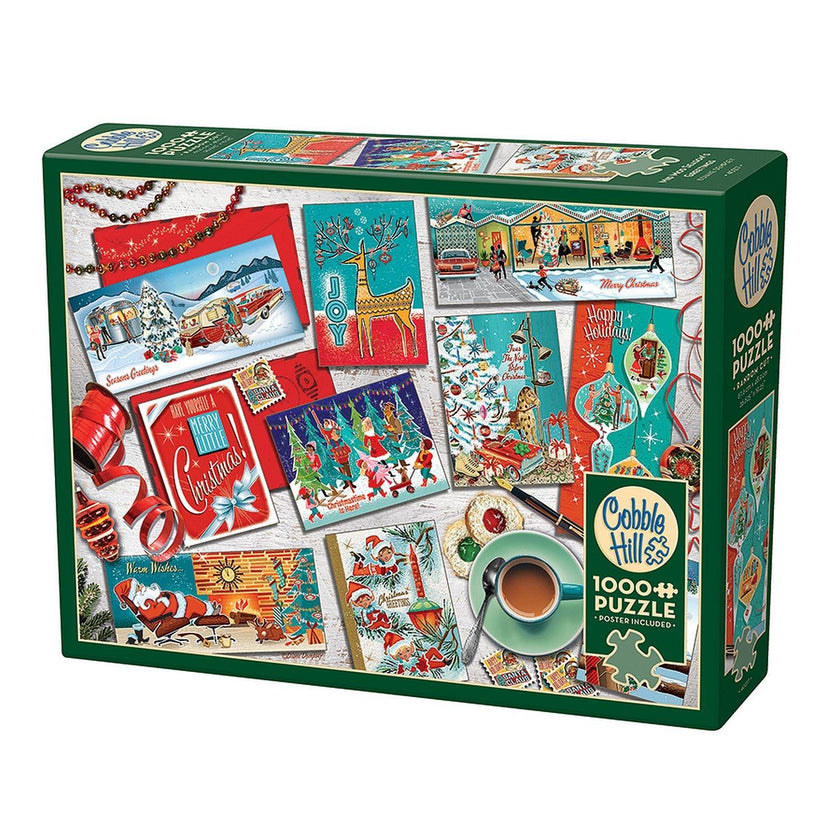 Cobble Hill - Mid Mod Season's Greetings (1000-Piece Puzzle)