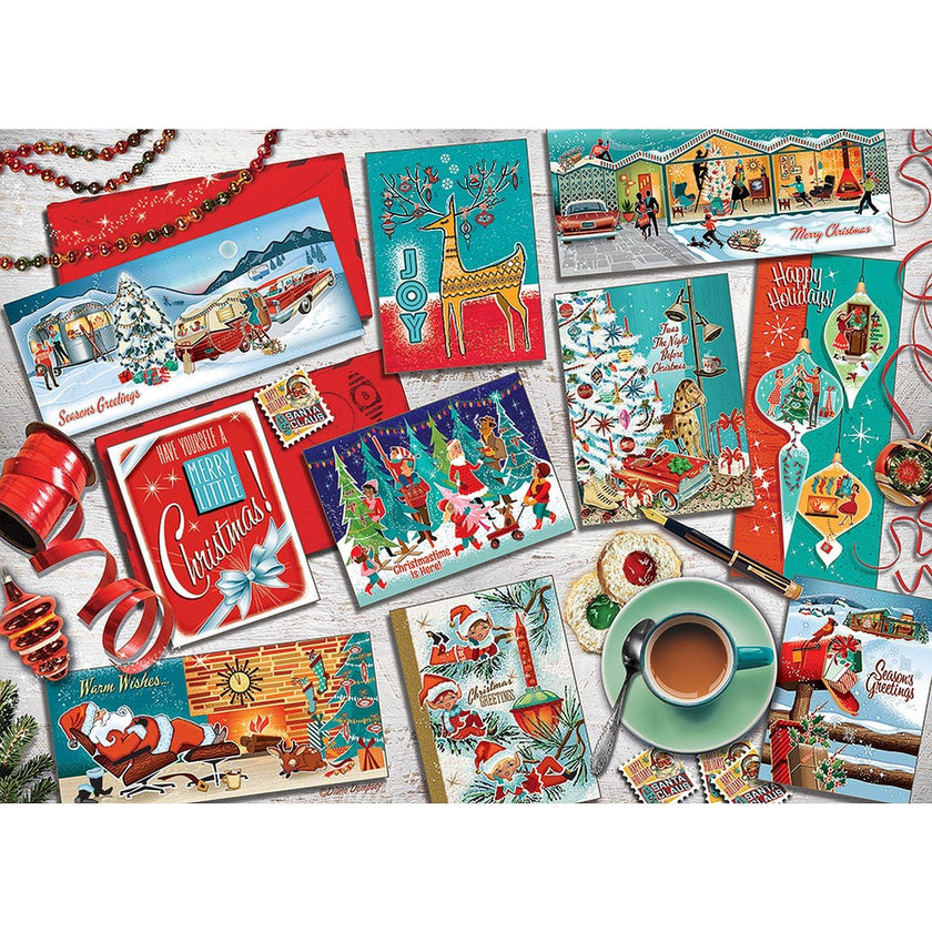 Cobble Hill - Mid Mod Season's Greetings (1000-Piece Puzzle)
