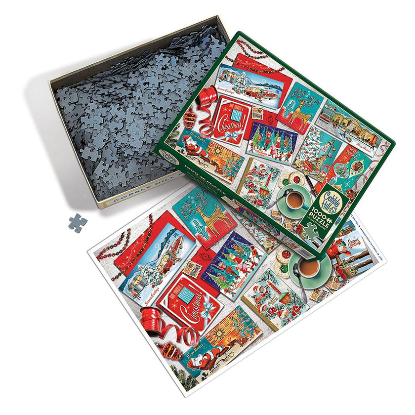 Cobble Hill - Mid Mod Season's Greetings (1000-Piece Puzzle)