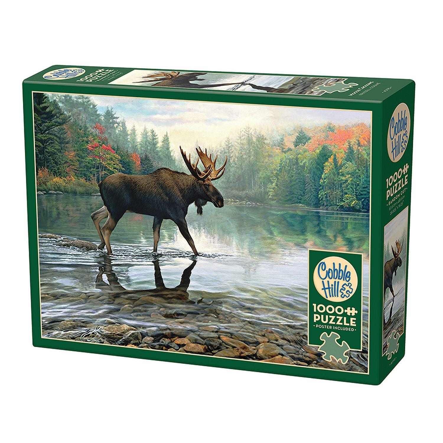 Cobble Hill - Moose Crossing (1000-Piece Puzzle)
