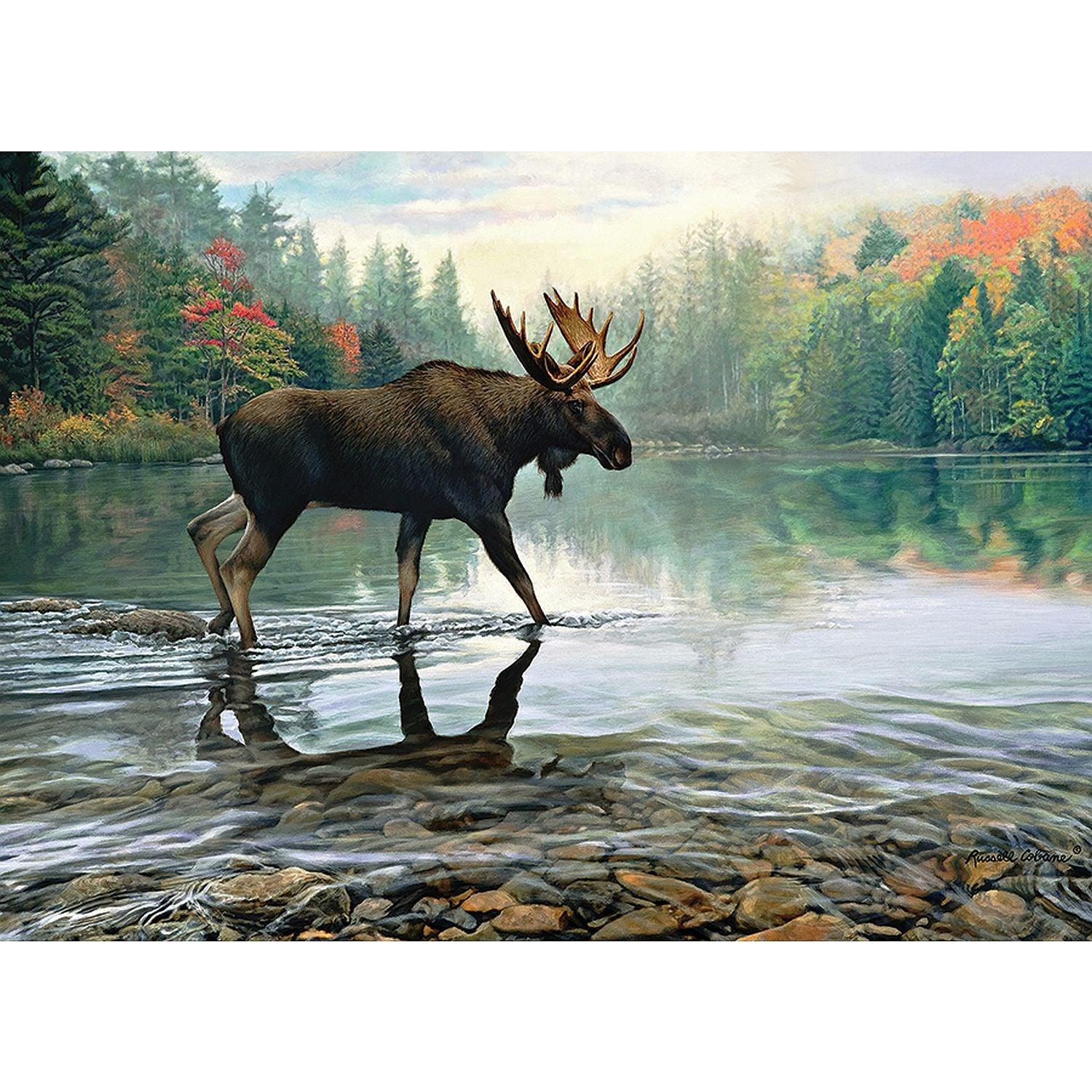 Cobble Hill - Moose Crossing (1000-Piece Puzzle)