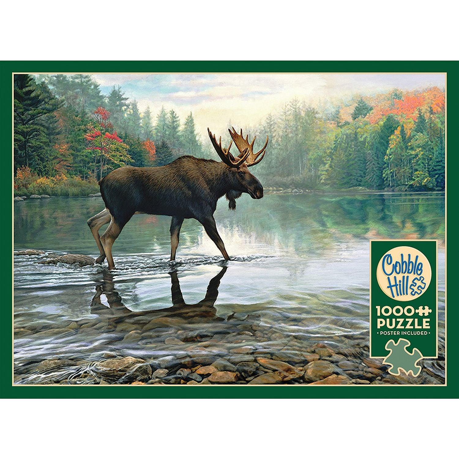Cobble Hill - Moose Crossing (1000-Piece Puzzle)
