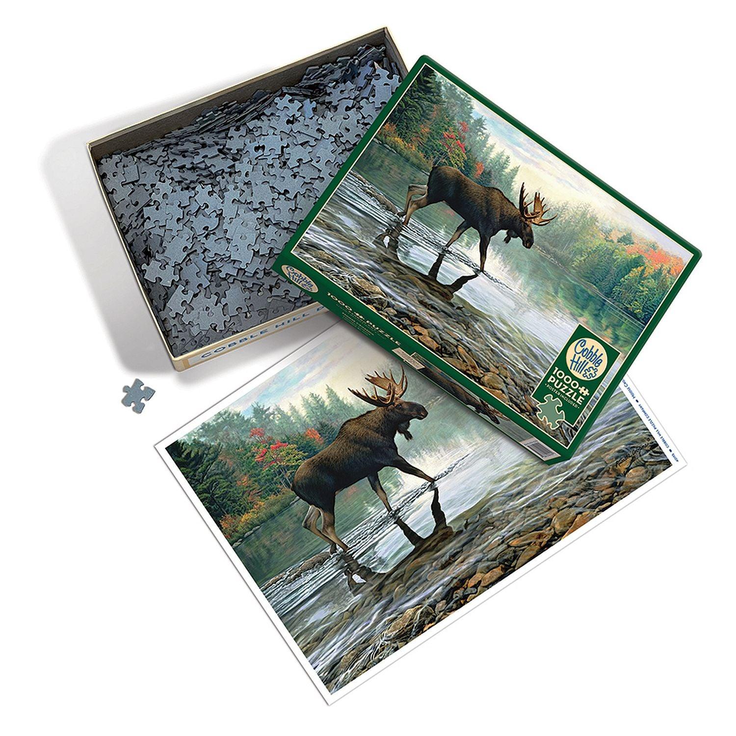 Cobble Hill - Moose Crossing (1000-Piece Puzzle)