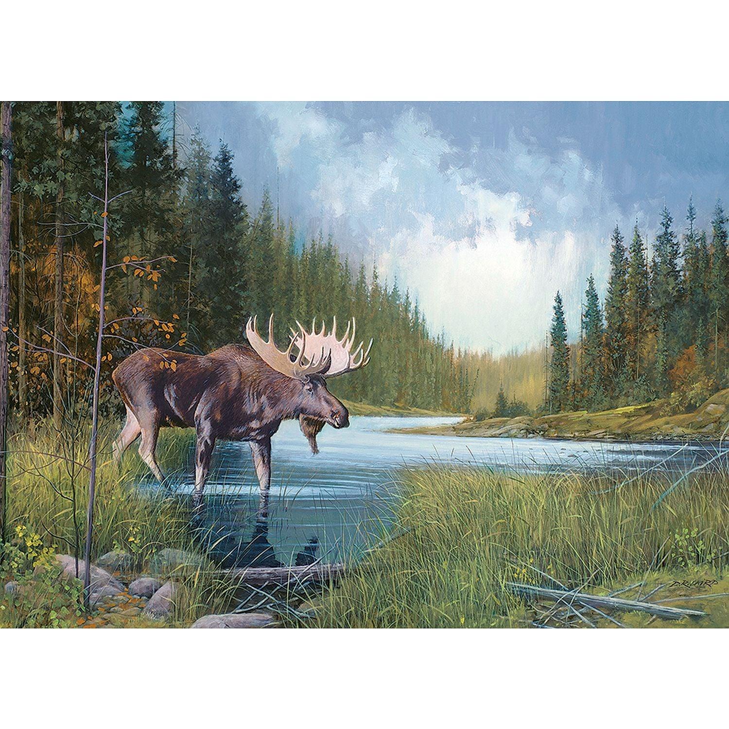 Cobble Hill - Moose Lake (1000-Piece Puzzle)