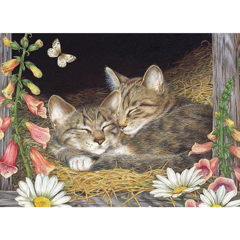 Cobble Hill - Morning Snooze (35-Piece Puzzle Tray)