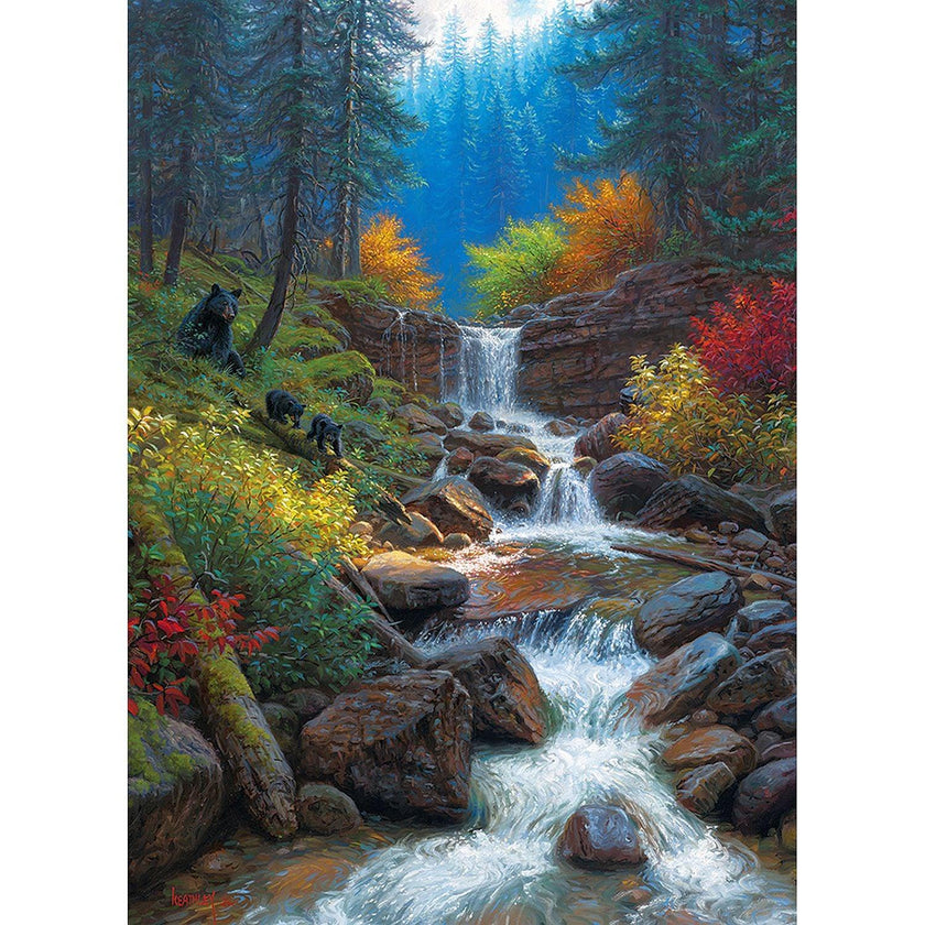 Cobble Hill - Mountain Cascade (1000-Piece Puzzle)
