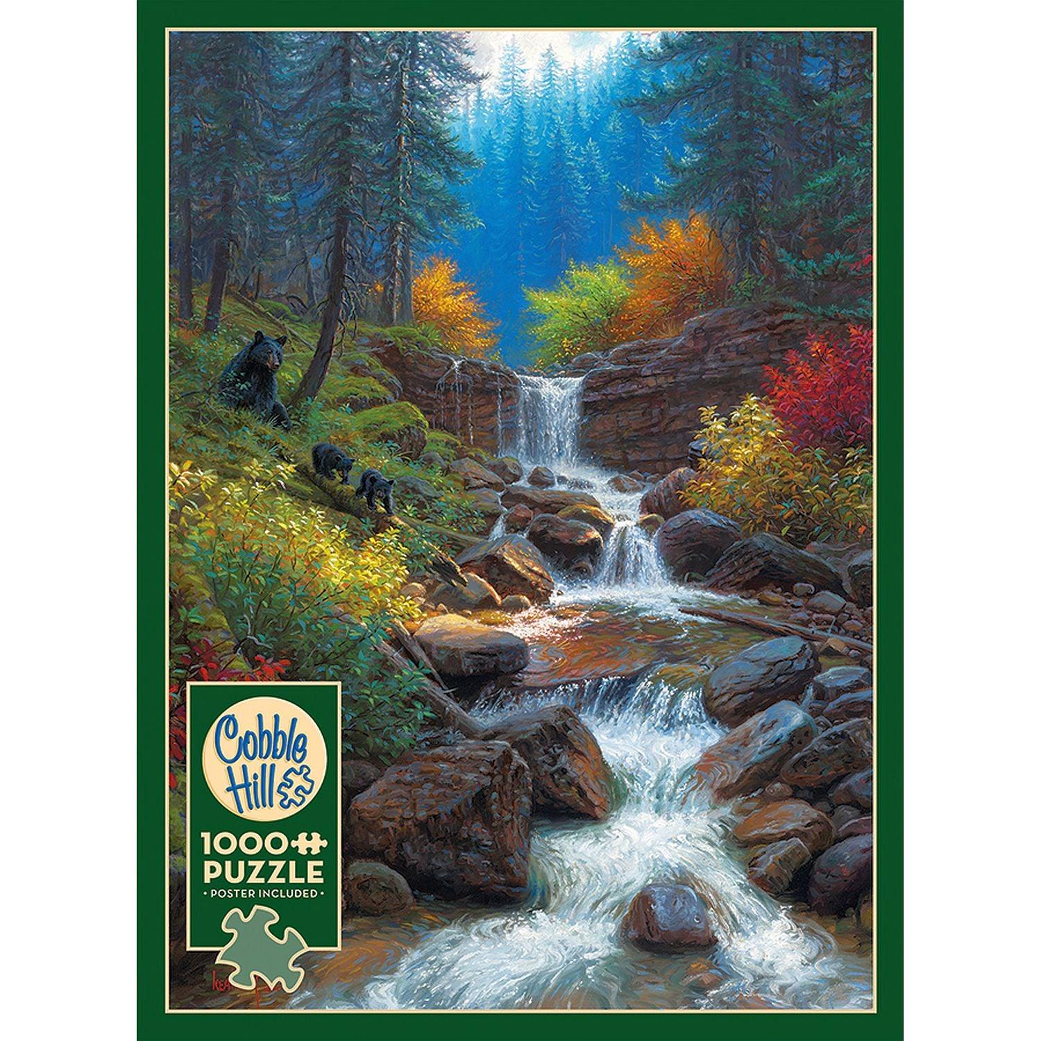 Cobble Hill - Mountain Cascade (1000-Piece Puzzle)