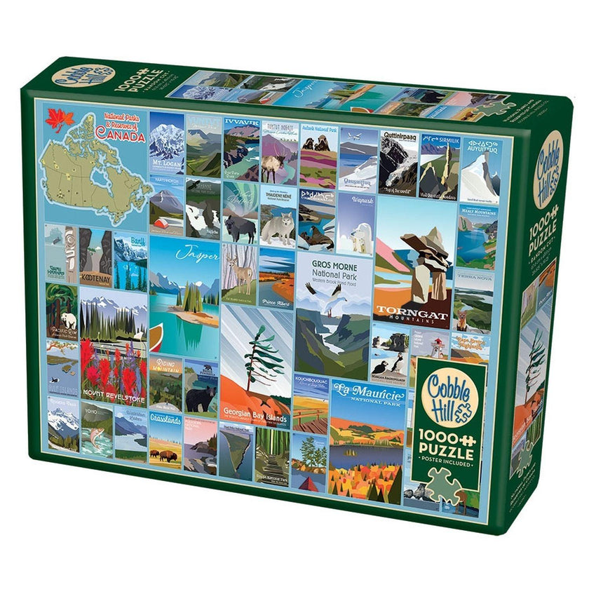 Cobble Hill - National Parks And Reserves of Canada (1000-Piece Puzzle)