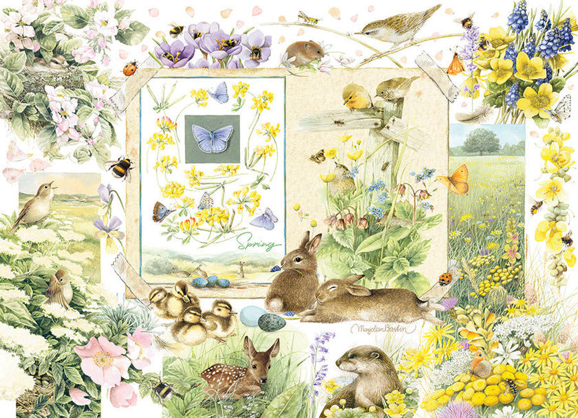 Cobble Hill - Nature Journal: Spring (1000-Piece Puzzle)