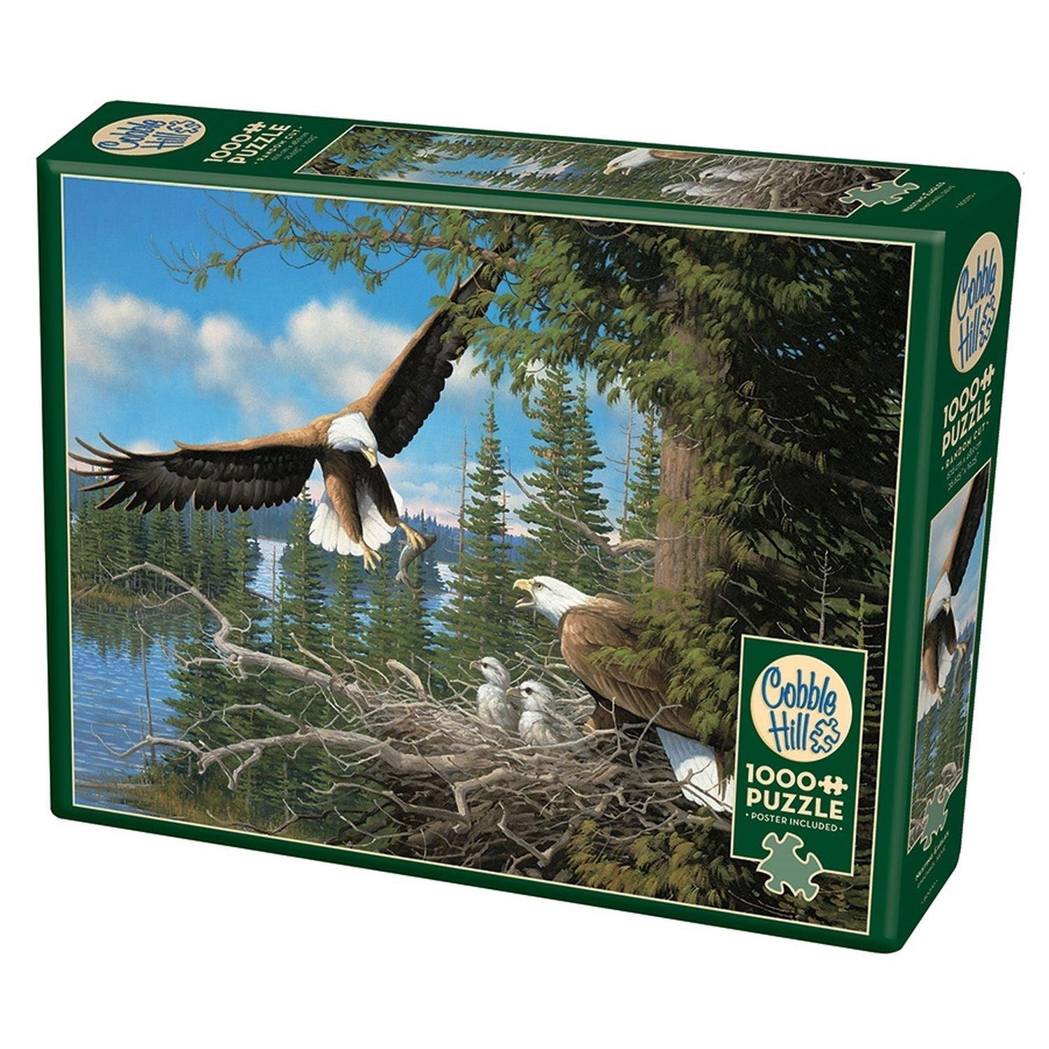 Cobble Hill - Nesting Eagles (1000-Piece Puzzle)