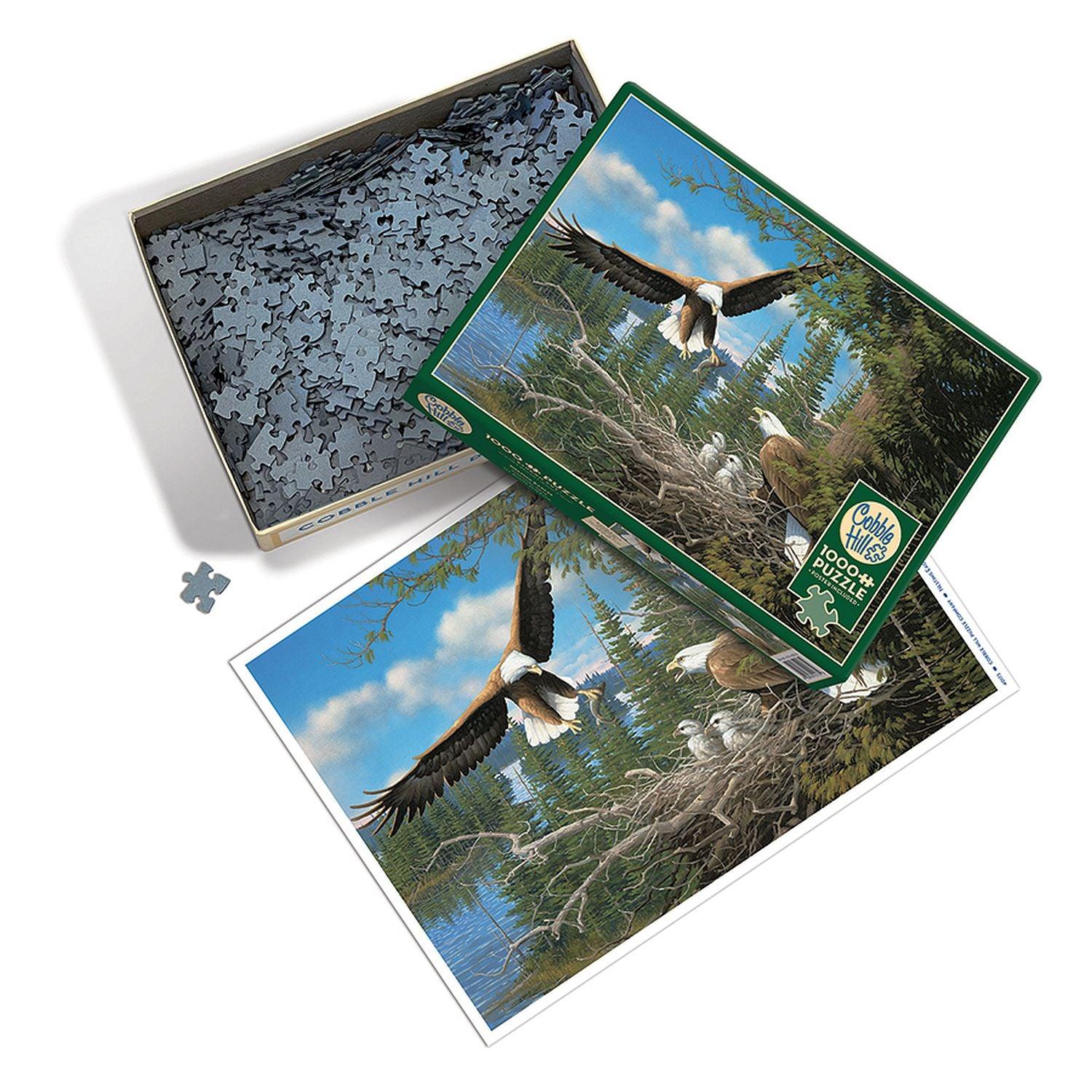 Cobble Hill - Nesting Eagles (1000-Piece Puzzle)
