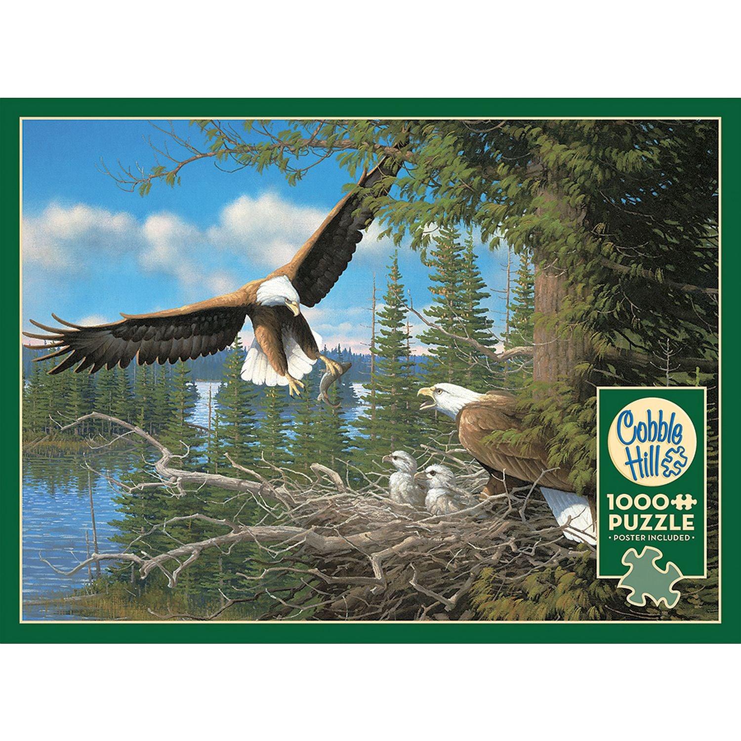 Cobble Hill - Nesting Eagles (1000-Piece Puzzle)