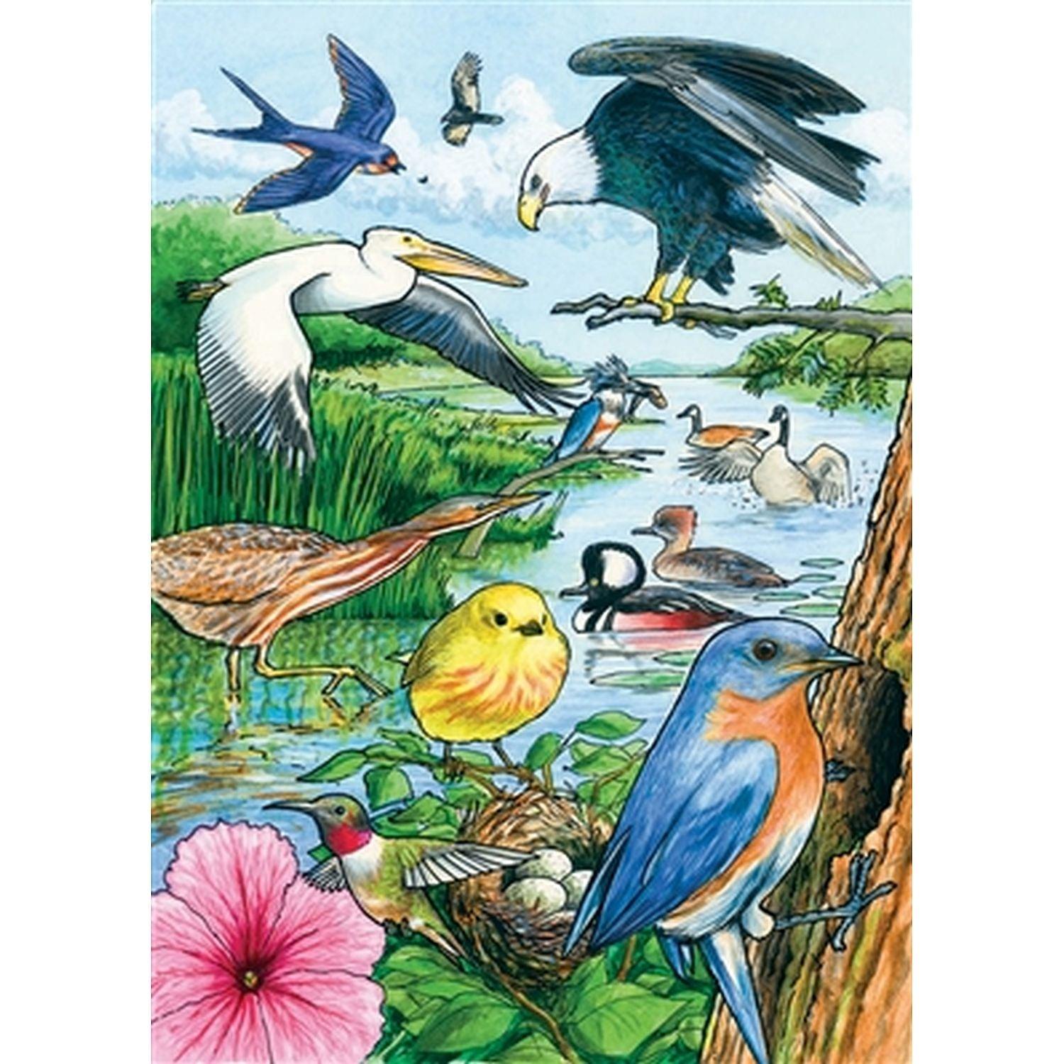 Cobble Hill - North American Birds (35-Piece Puzzle Tray)