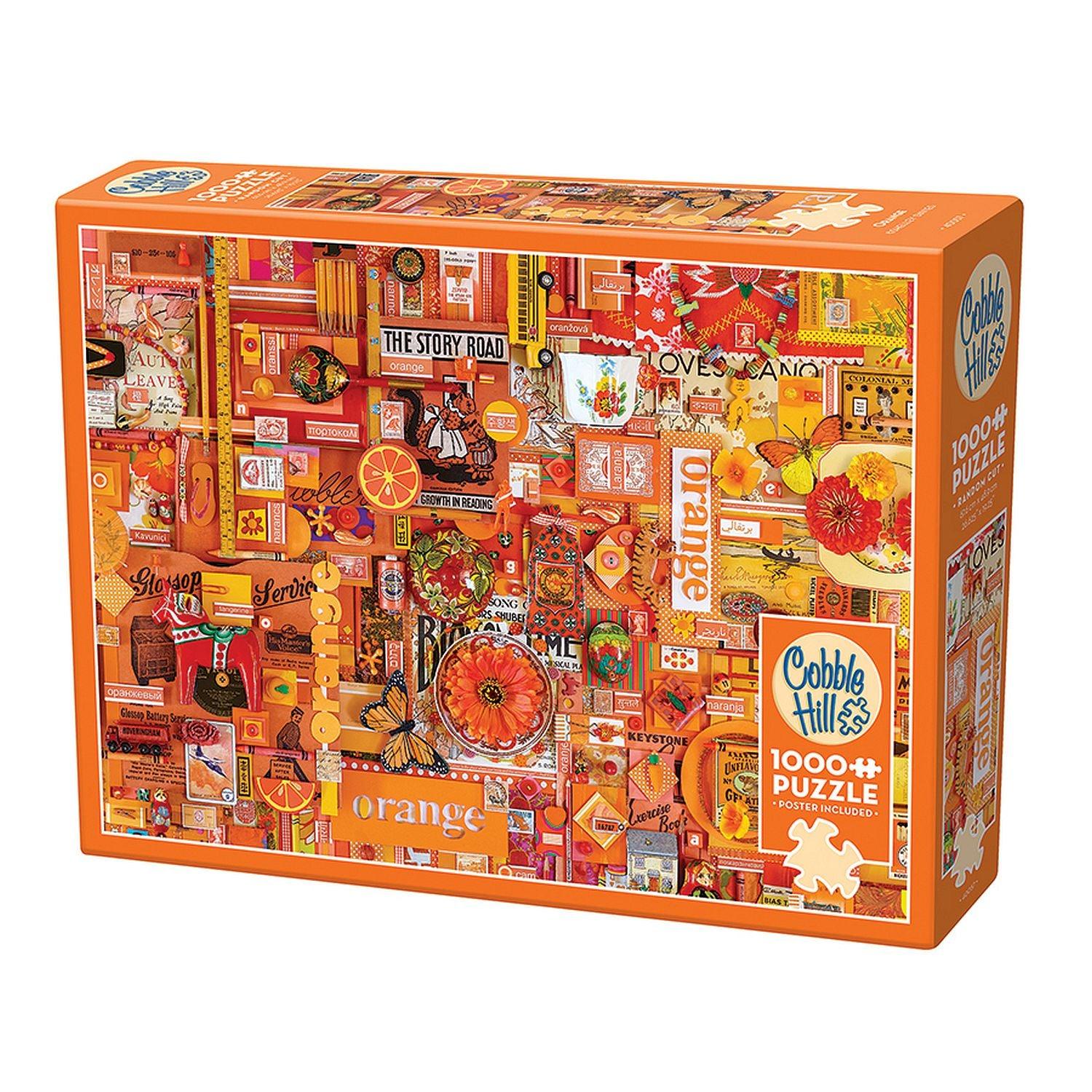 Cobble Hill - Orange (1000-Piece Puzzle)