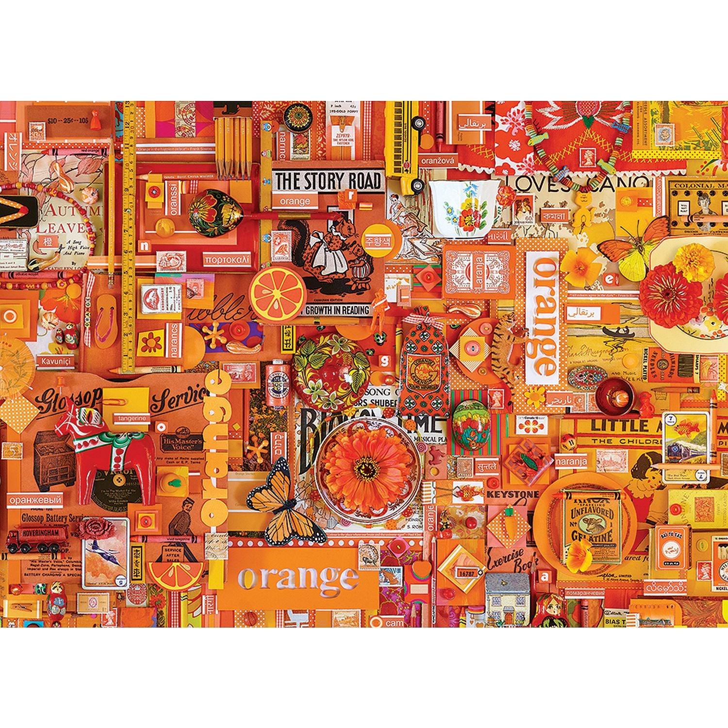 Cobble Hill - Orange (1000-Piece Puzzle)
