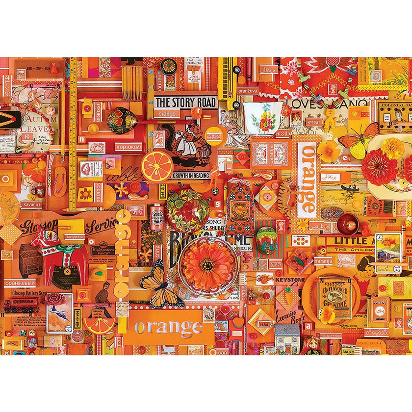 Cobble Hill - Orange (1000-Piece Puzzle)