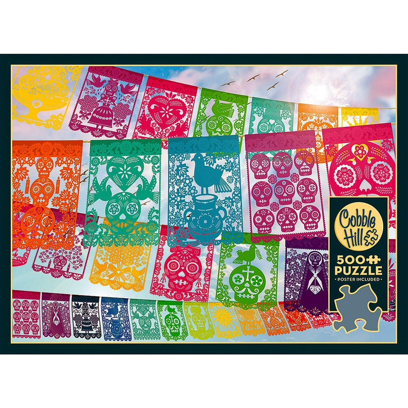 Cobble Hill - Papel Picado (500-Piece Puzzle)