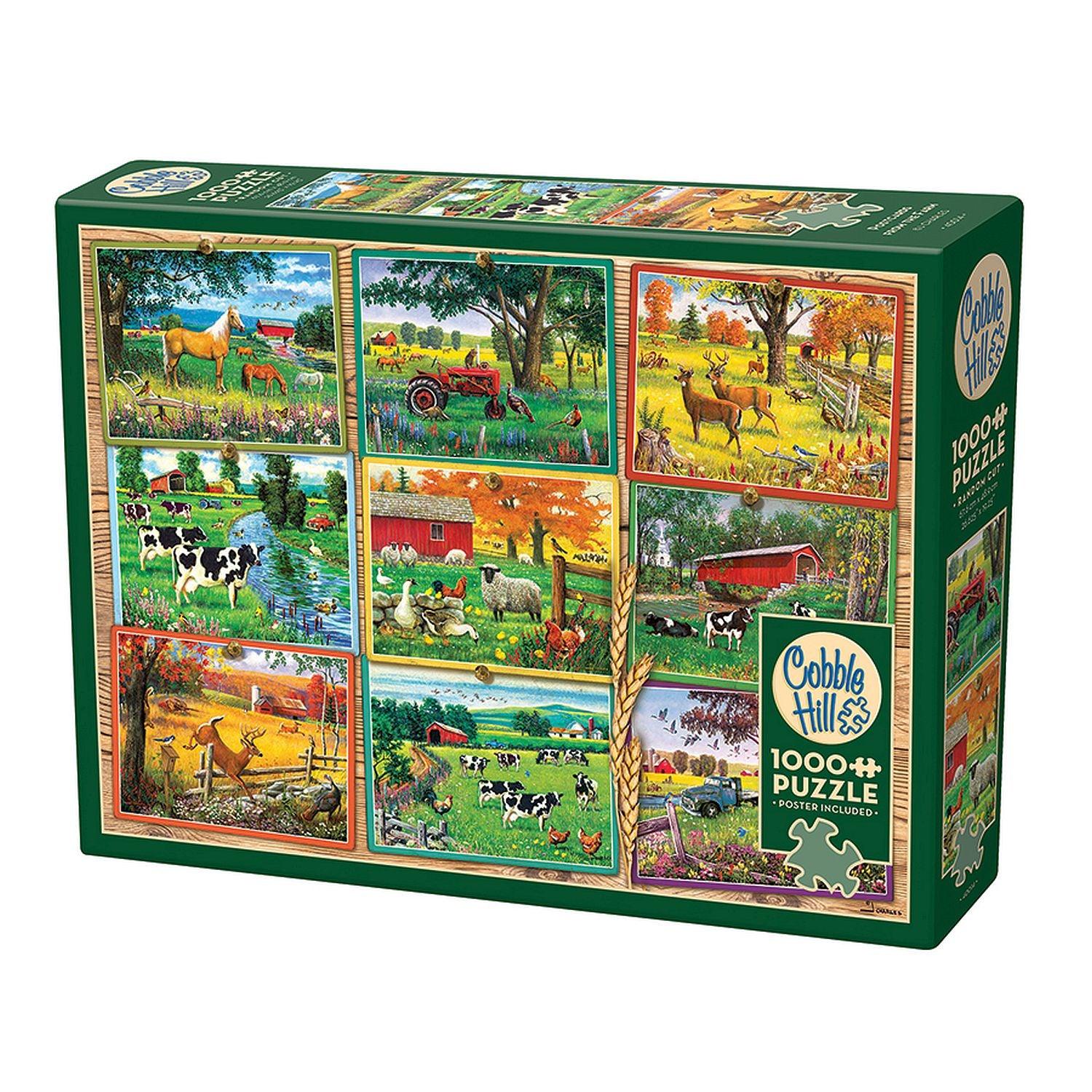 Cobble Hill - Postcards From The Farm (1000-Piece Puzzle)