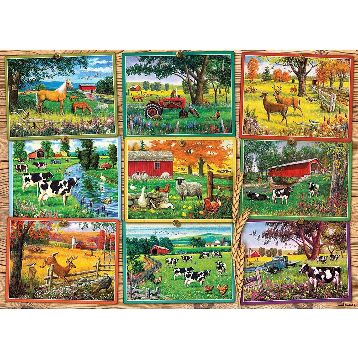 Cobble Hill - Postcards From The Farm (1000-Piece Puzzle)
