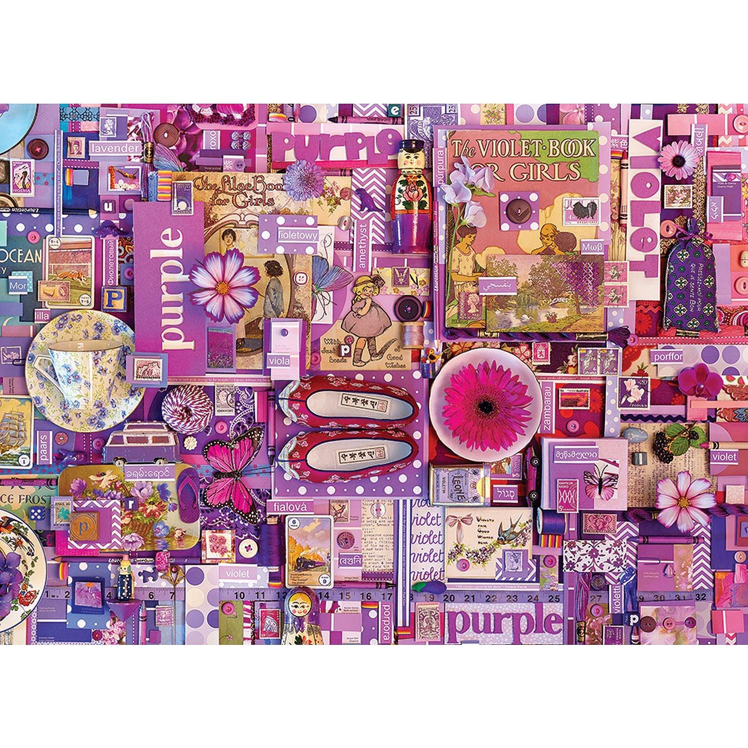 Cobble Hill - Purple (1000-Piece Puzzle)