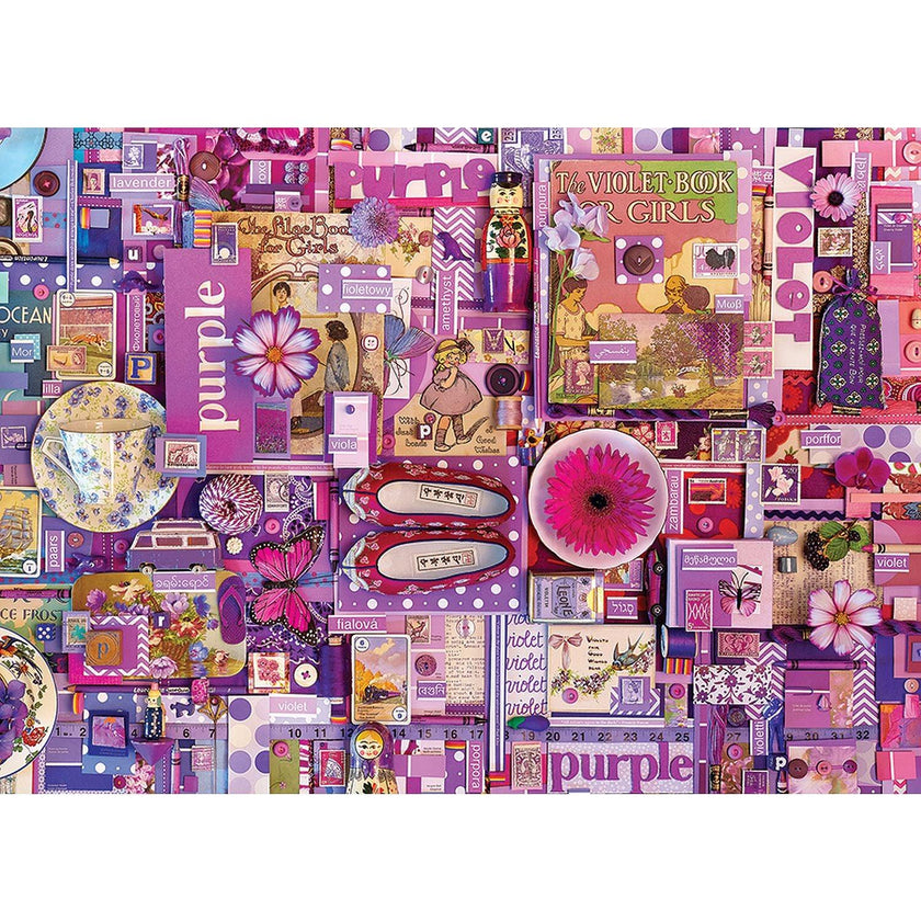 Cobble Hill - Purple (1000-Piece Puzzle)