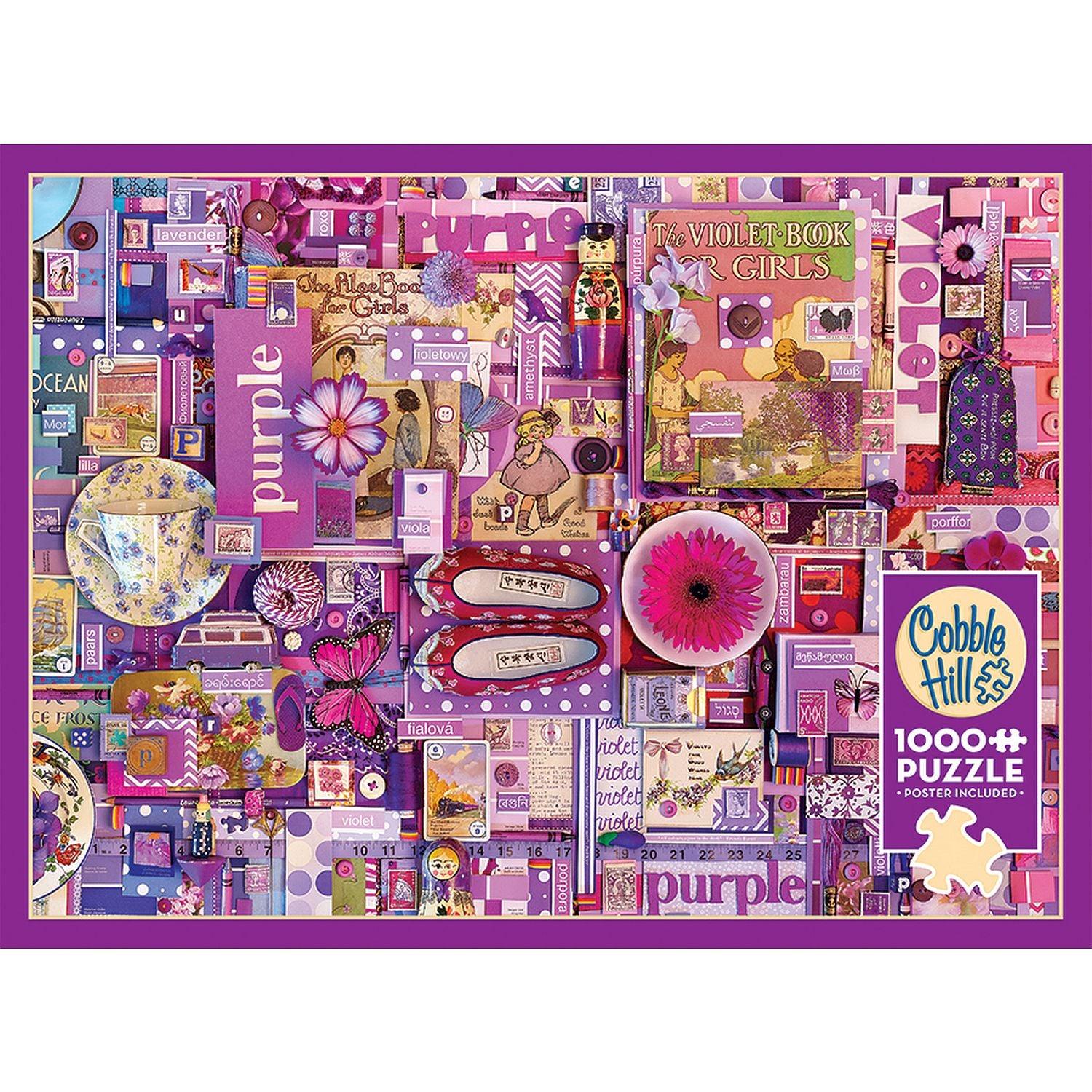 Cobble Hill - Purple (1000-Piece Puzzle)