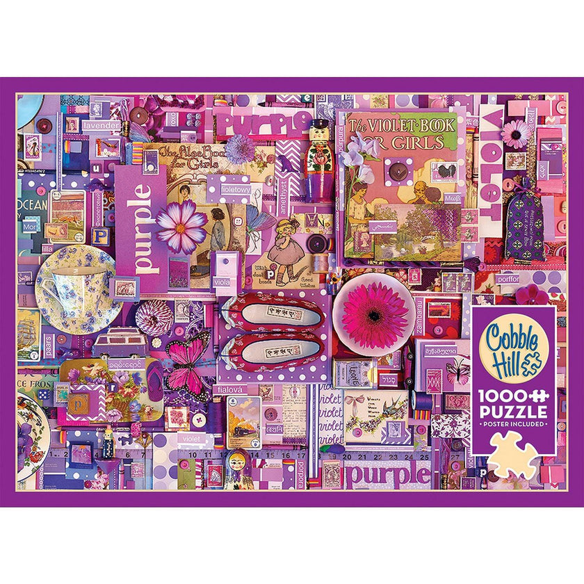 Cobble Hill - Purple (1000-Piece Puzzle)