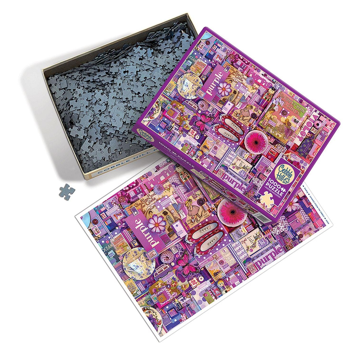Cobble Hill - Purple (1000-Piece Puzzle)