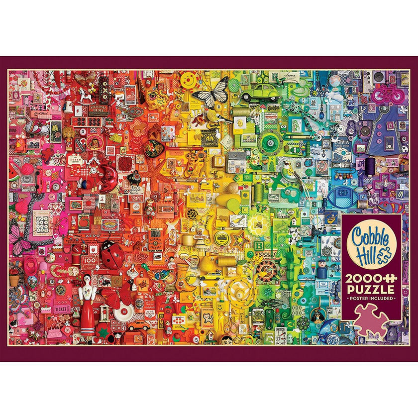 Cobble Hill - Rainbow (2000-Piece Puzzle)