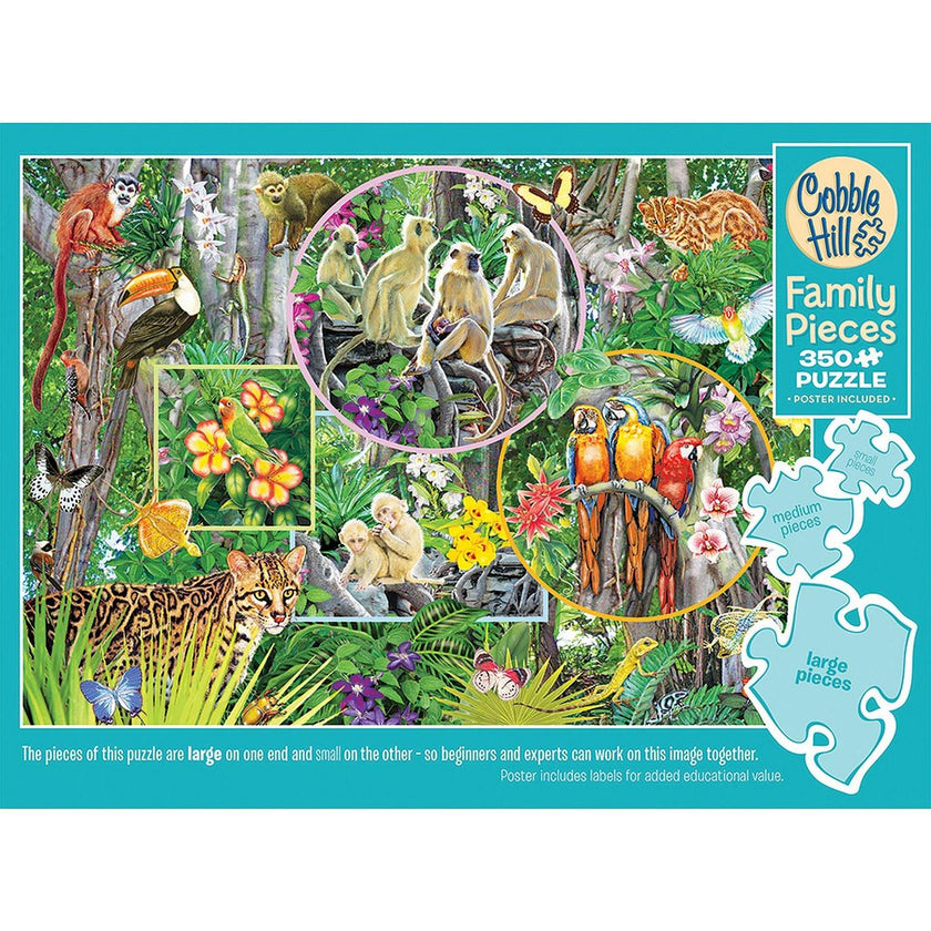Cobble Hill - Magie de la forêt tropicale (Famille) | Family Pieces 350