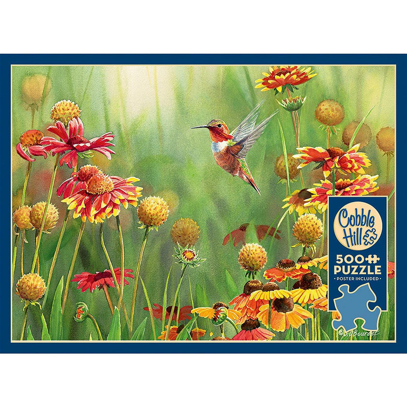 Cobble Hill - Colibri roux (Jigsaw Puzzle 500 pièces)