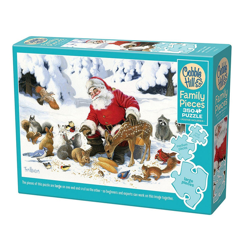 Cobble Hill - Le Père Noël et ses amis (Jigsaw Puzzle 350 pièces)