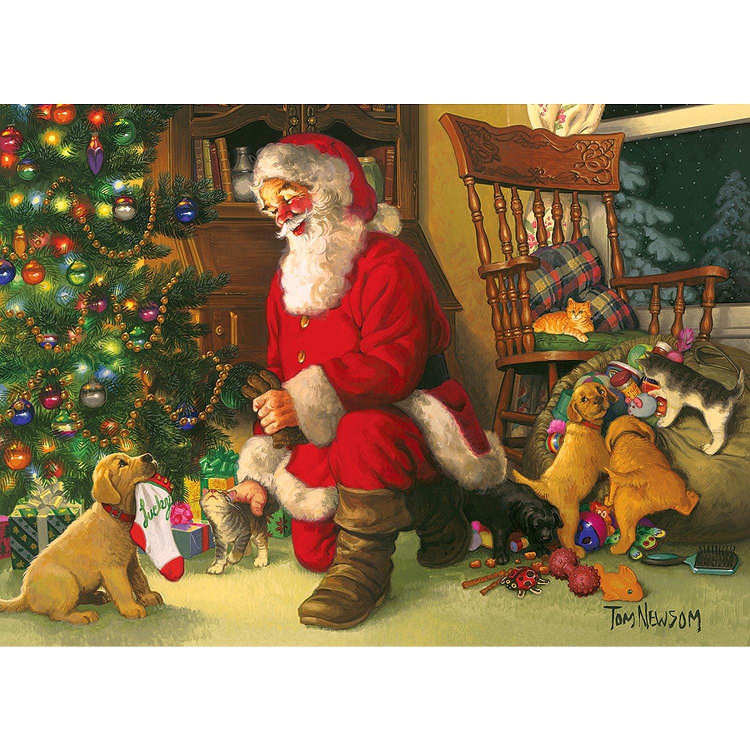 Cobble Hill - Santa's Lucky Stocking (350-Piece Puzzle)