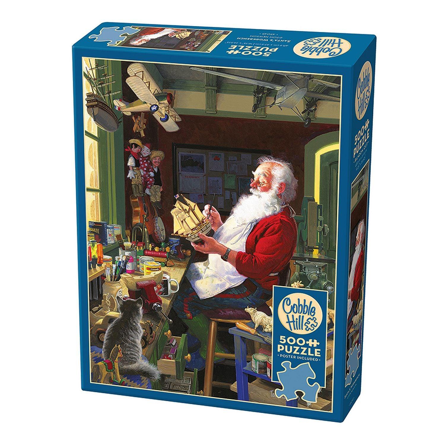 Cobble Hill - Santa's Workbench (500-Piece Puzzle)