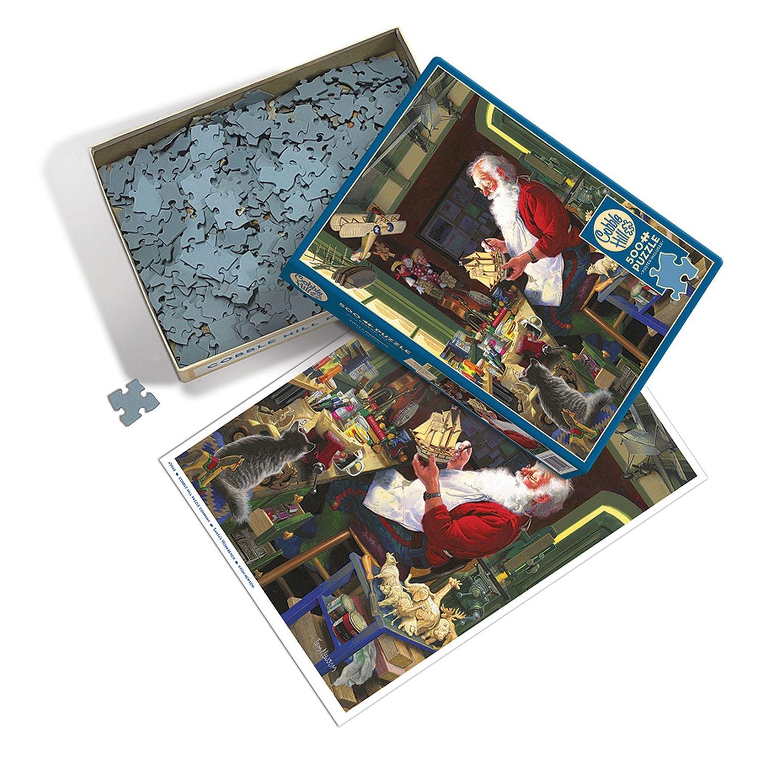 Cobble Hill - Santa's Workbench (500-Piece Puzzle)