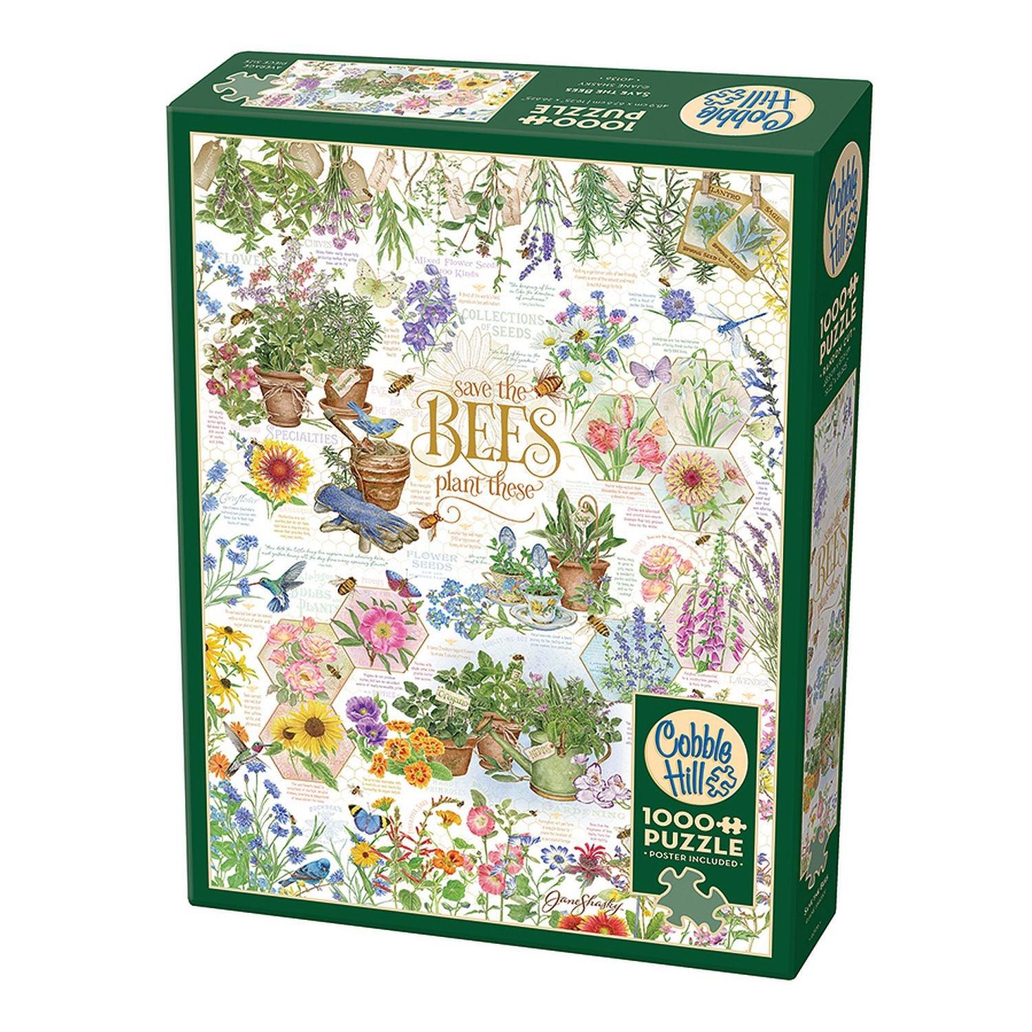 Cobble Hill - Save The Bees (1000-Piece Puzzle)