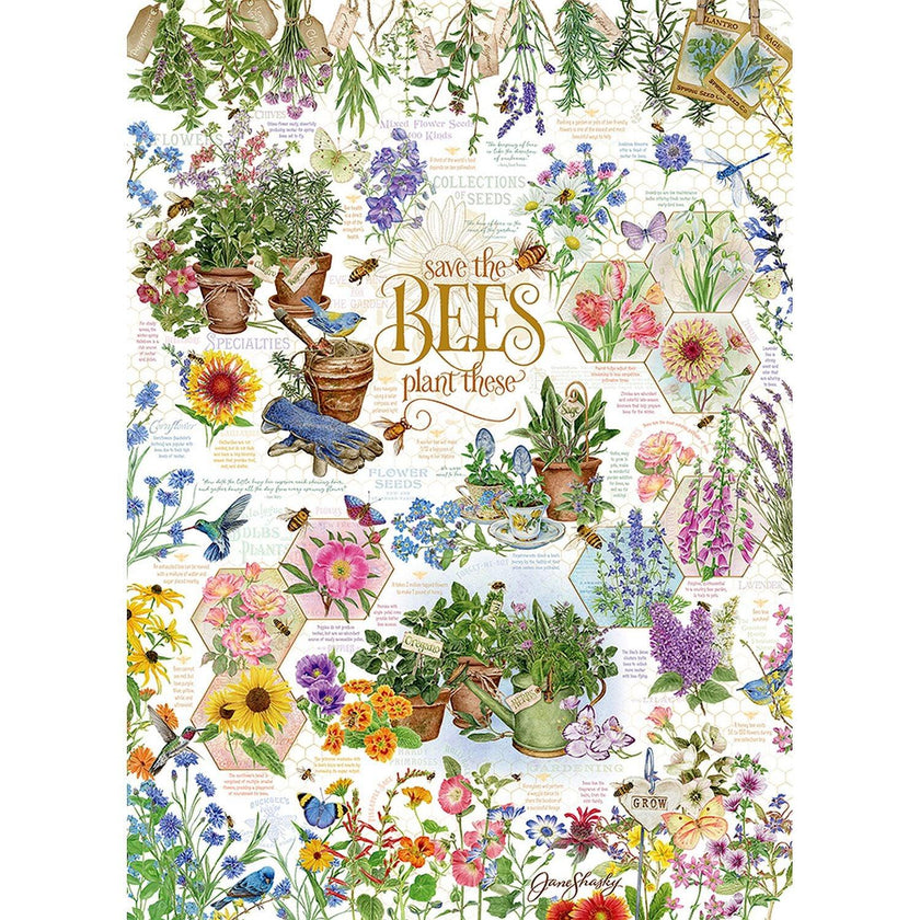 Cobble Hill - Save The Bees (1000-Piece Puzzle)