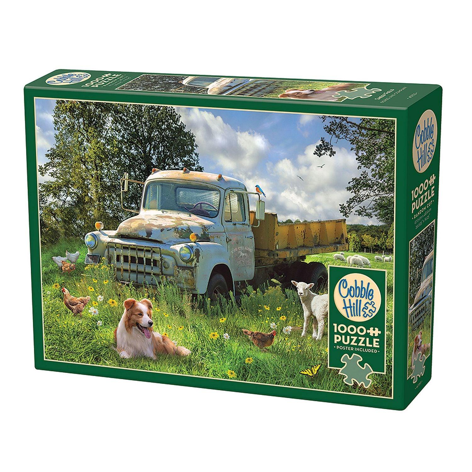 Cobble Hill - Sheep Field (1000-Piece Puzzle)