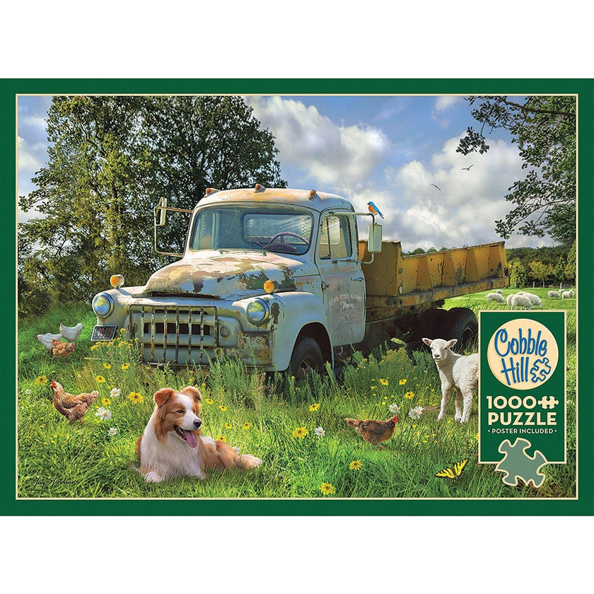 Cobble Hill - Sheep Field (1000-Piece Puzzle)