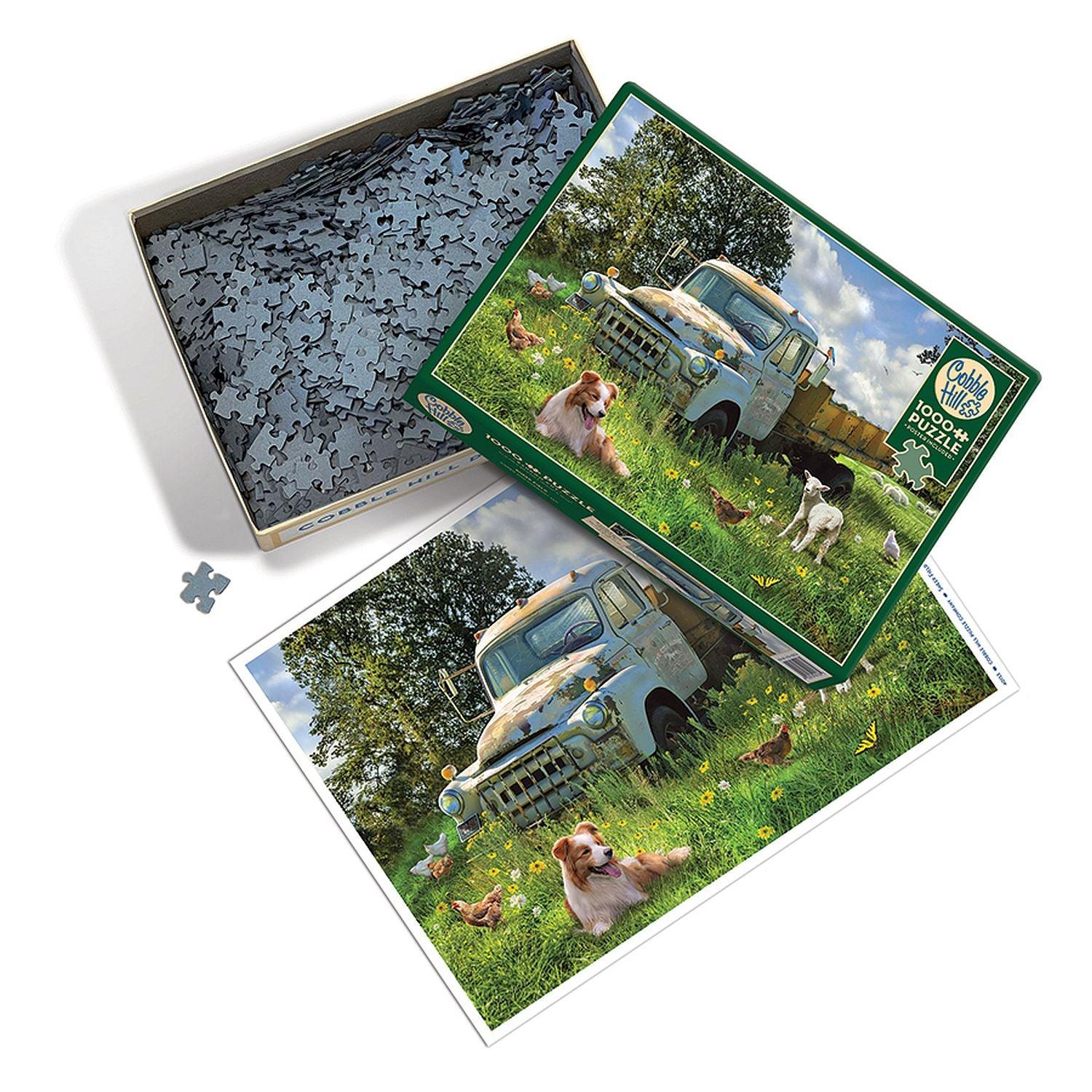 Cobble Hill - Sheep Field (1000-Piece Puzzle)
