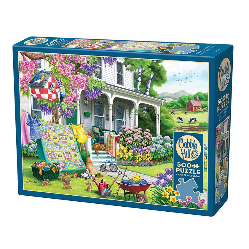 Cobble Hill - Spring Cleaning (500-Piece Puzzle)