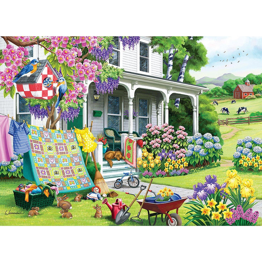 Cobble Hill - Spring Cleaning (500-Piece Puzzle)