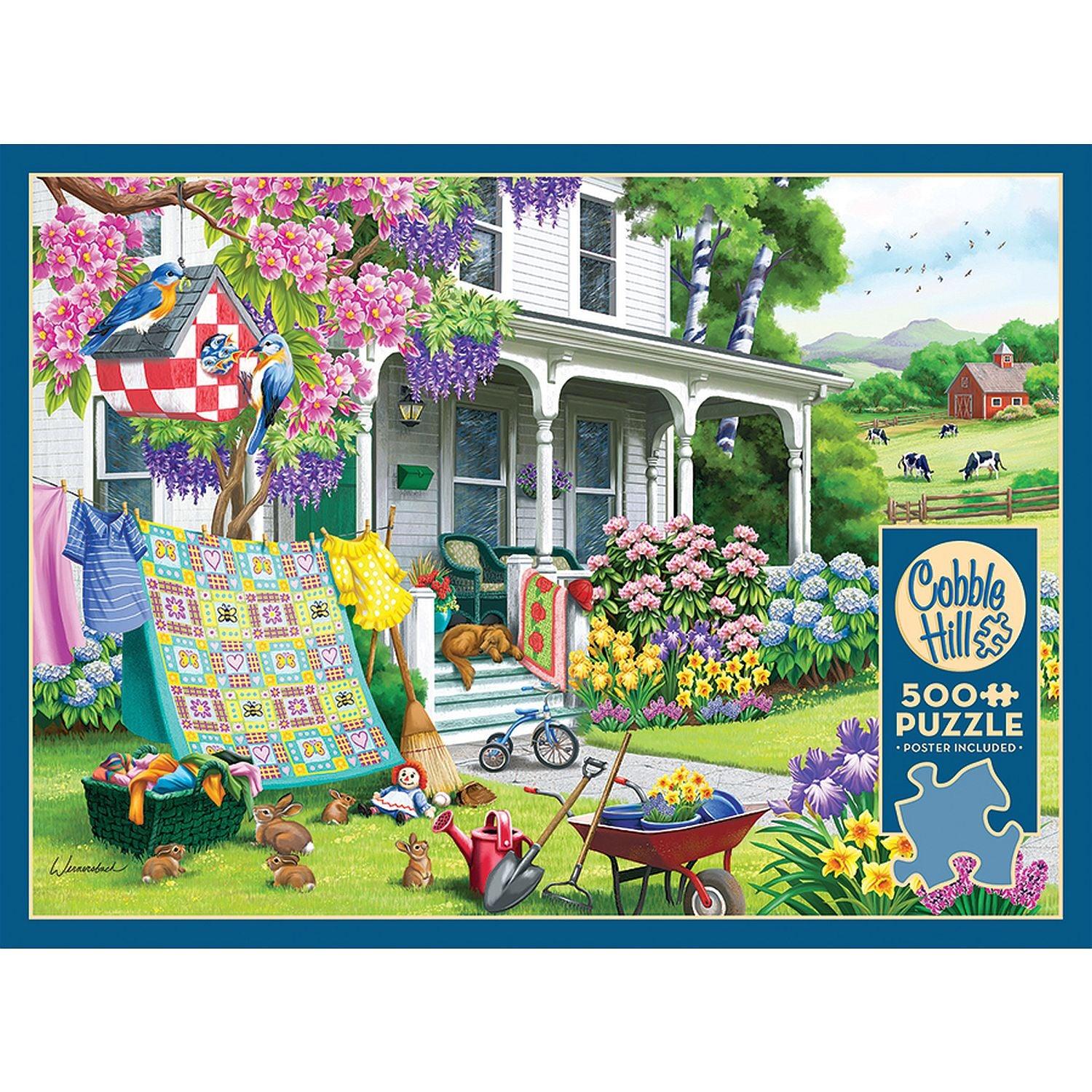 Cobble Hill - Spring Cleaning (500-Piece Puzzle)