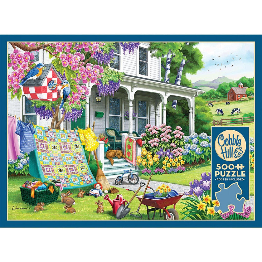 Cobble Hill - Spring Cleaning (500-Piece Puzzle)