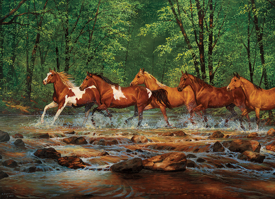 Cobble Hill - Spring Creek Run (1000-Piece Puzzle)