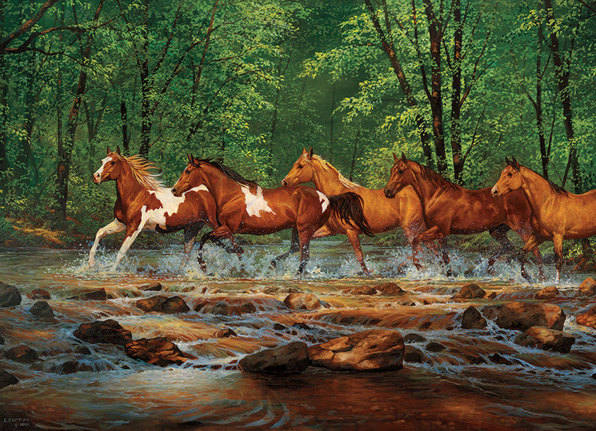Cobble Hill - Spring Creek Run (1000-Piece Puzzle)