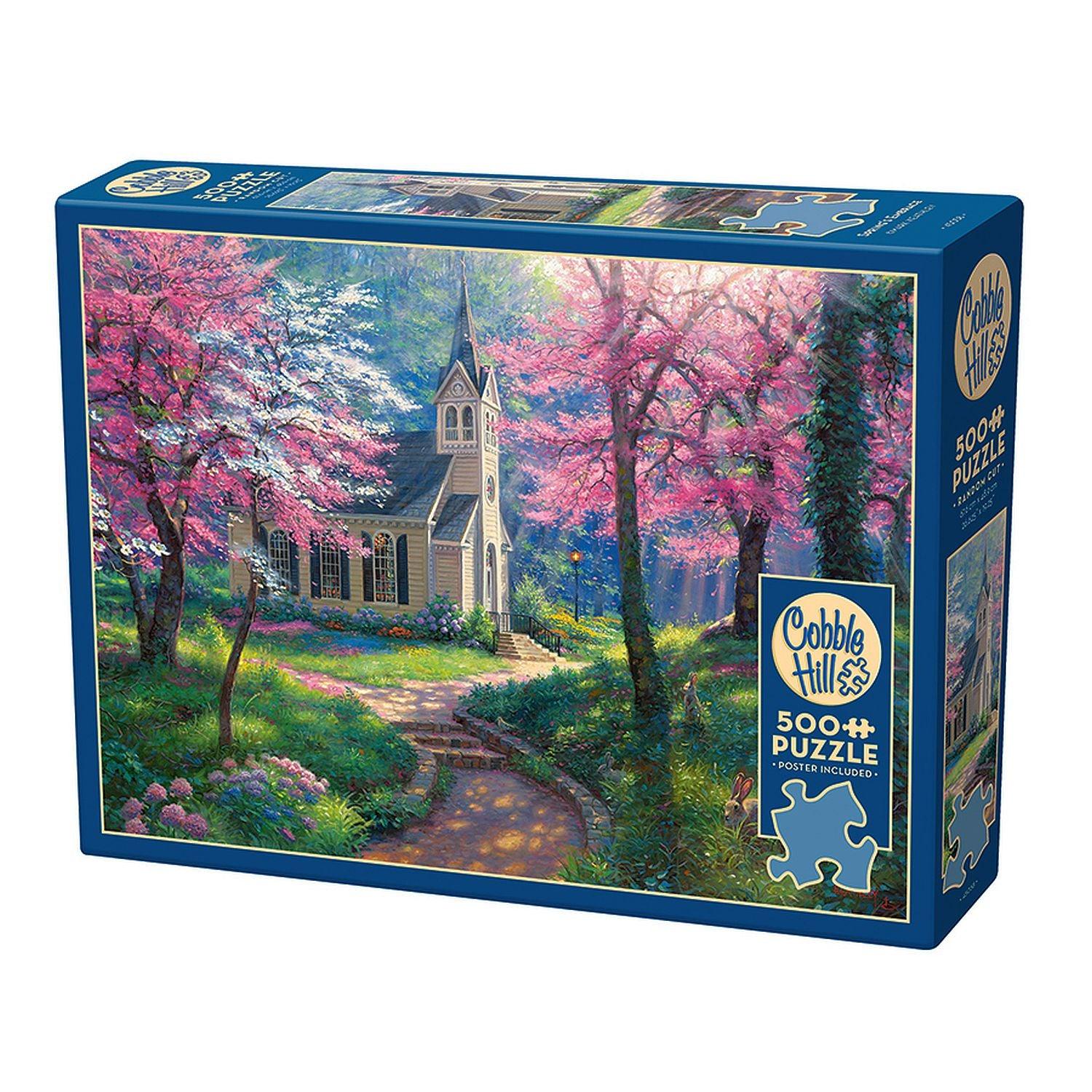 Cobble Hill - L'étreinte du printemps (Jigsaw Puzzle 500 pièces)